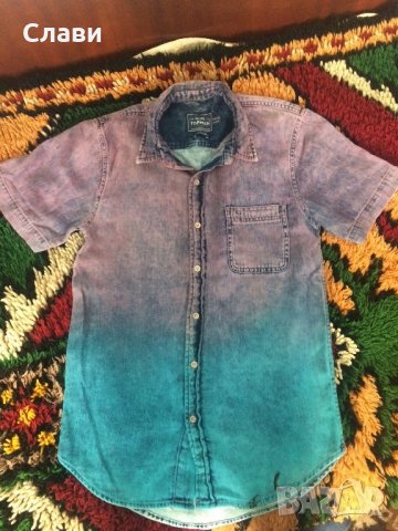 Продавам мъжка риза Top Man, снимка 4 - Ризи - 25249615