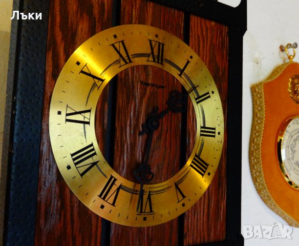 Kieninger механичен стенен часовник,работещ. , снимка 6 - Антикварни и старинни предмети - 23335747