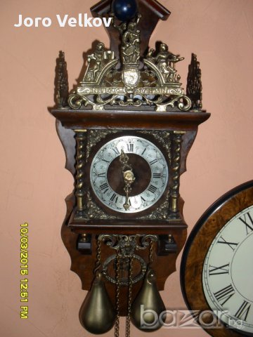Холандски стенен часовник "Zaanse", снимка 1
