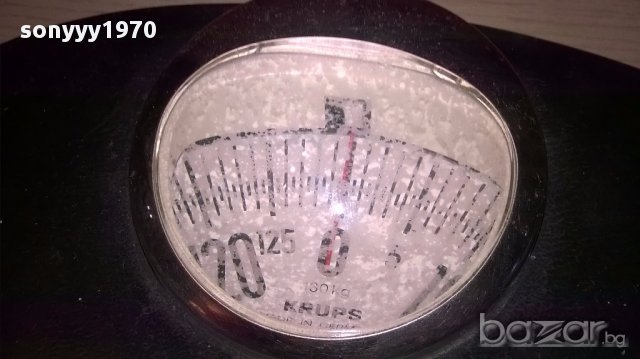 🛑Krups-germany-кантар с кожа/дунапрен и инокс-внос швеицария, снимка 7 - Фитнес уреди - 17594370