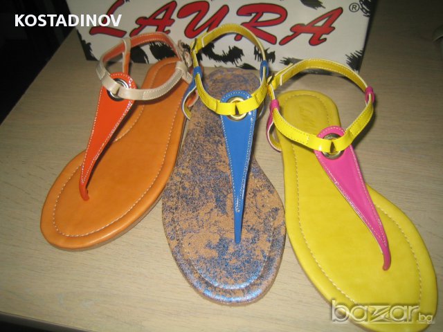 НАМАЛЕНИЕ--Дамски сандали ,,LAURA,, м.G-22 микс цветове