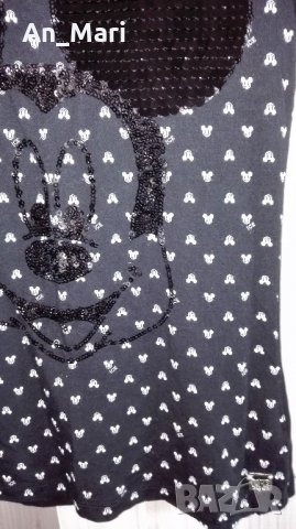 ICEBERG дамска блузка с пайети, снимка 5 - Тениски - 21706542