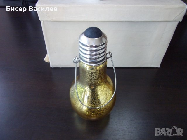 Декоративна ЛЕД лампа, имитация на обикновена крушка, снимка 1 - Настолни лампи - 25523100