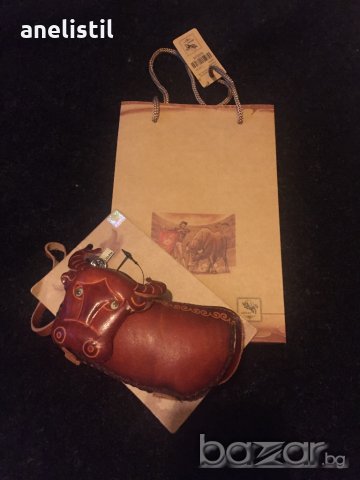 Ключодържател ,портмоне ,телец,естествена кожа, снимка 1