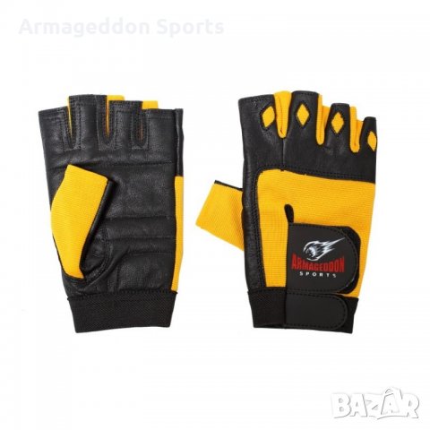 Фитнес Ръкавици от Естествена кожа модел Hornet, снимка 2 - Спортна екипировка - 22239066