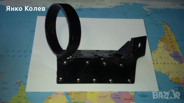 НАПРАВА ТРИНОГА за ръчно сондиране  :3-те елемента - основа лебедка, водач върт. тръби и макара