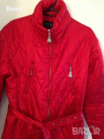 Червено яке, снимка 4 - Якета - 23921831