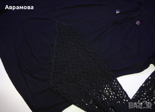 S/M Блуза черна Danza – S/M, снимка 5 - Блузи с дълъг ръкав и пуловери - 24466695
