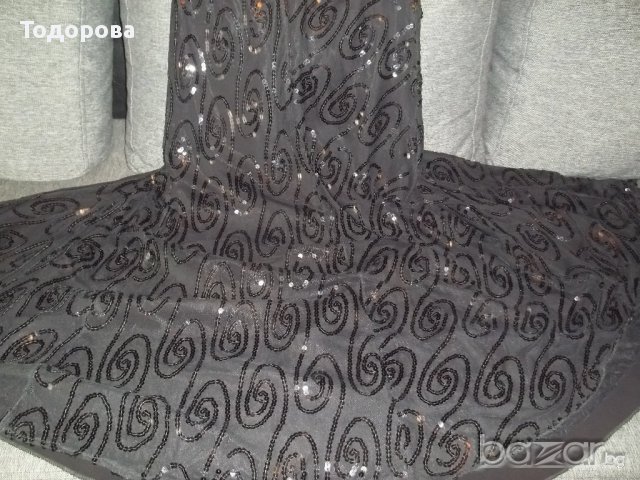 Бутикова супер луксозна дамска рокля - ном. 42-44-намалена, снимка 14 - Рокли - 8776162