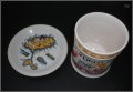 Порцеланов лот от органайзер за кухненски прибори (импровизирана ваза) и  декоративна чиния!, снимка 1 - Чинии - 23087558
