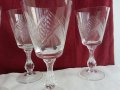  кристални чаши за вино ракия уиски коняк , снимка 16