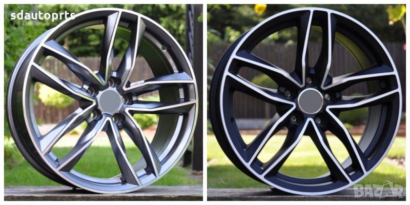16" 17" 18" Ал. Джанти Ауди 5X112 AUDI A3 A4 A5 A6 A8 Q3 Q5 S4 S6 S8, снимка 1