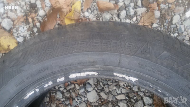 Зимни гуми 205/55/16 рънфлат, снимка 1