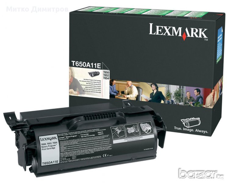 Нова оригинална тонер касета Lexmark T650/ Т652/ Т654, снимка 1