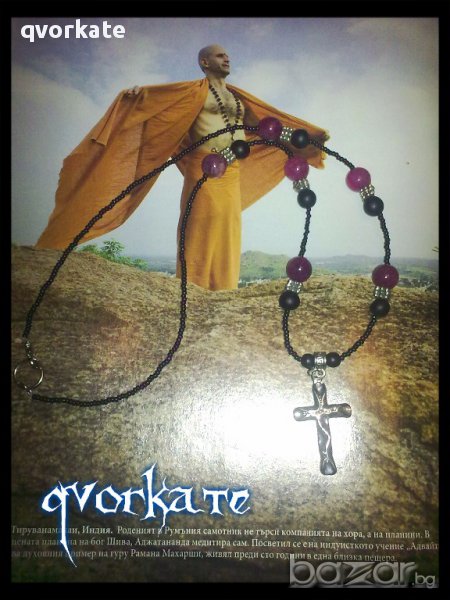  Колие с кръст, снимка 1