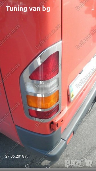 Хром заден стоп sprinter и jumper ducato boxer, снимка 1