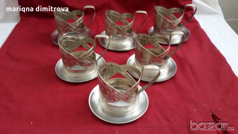 руски стакани подстакани мнц, снимка 1