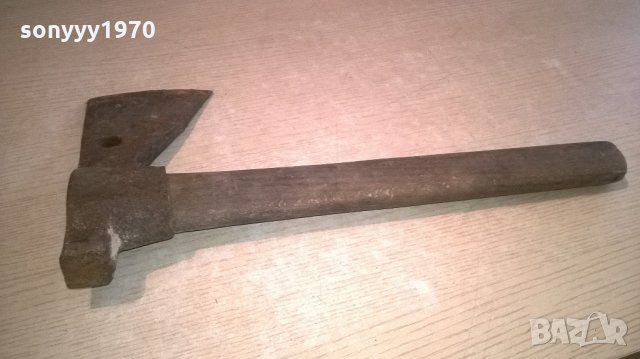 ПОРЪЧАНА-немска ретро брадва/сатър/томахавка-40х23см-внос швеицария, снимка 4 - Колекции - 22002136