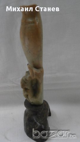 Стенна ваза 19-ти век , сапунен камък , снимка 6 - Антикварни и старинни предмети - 13774010