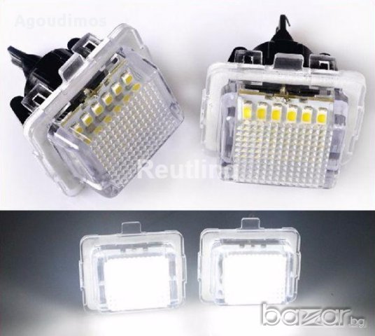 Диодни LED плафони за Mercedes W212 W216 W221 W207 W204 седан комби, снимка 2 - Аксесоари и консумативи - 16759945