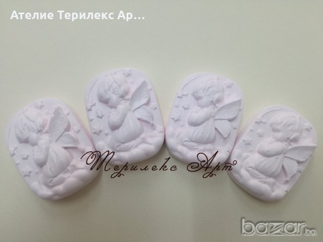 Сладко розово ангелче-подаръци за гости на кръщене, снимка 2 - Подаръци за кръщене - 20903195