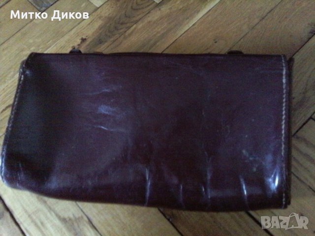 Чанта за принадлежности АУЗ естествена кожа, снимка 4 - Чанти - 21675037