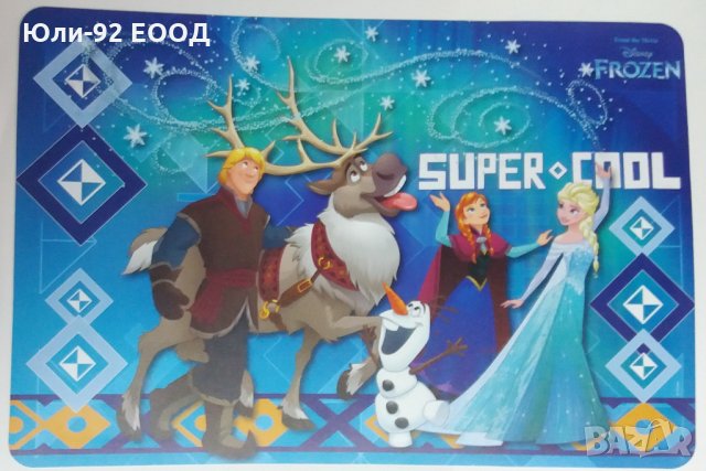 Подложки за бюро Дисни - Леденото кралство, Миньони, снимка 3 - Ученически пособия, канцеларски материали - 22167514