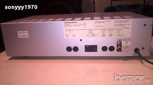 &grundig r400 receiver-germany-внос швеицария, снимка 12 - Ресийвъри, усилватели, смесителни пултове - 14294479