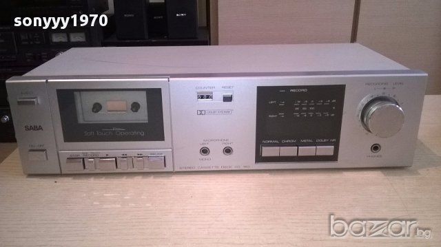 saba cd-180 deck-внос швеицария, снимка 7 - Ресийвъри, усилватели, смесителни пултове - 17998599