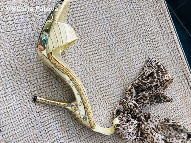 Модерни огледални сандали 1TO3, снимка 11 - Дамски обувки на ток - 26061386