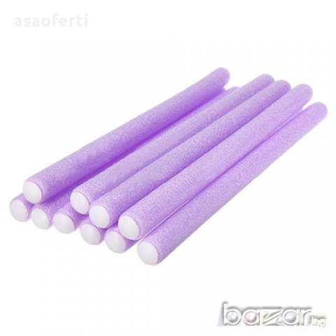 Ролки за коса пръчки 6 бр в пакет , снимка 4 - Аксесоари за коса - 12978793