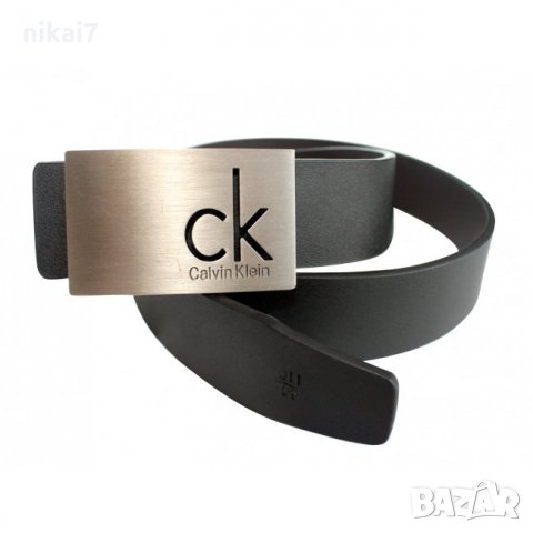 Calvin Klein ново мъжки колан естествена кожа метална катарама цена в Колани  в гр. София - ID25579907 — Bazar.bg