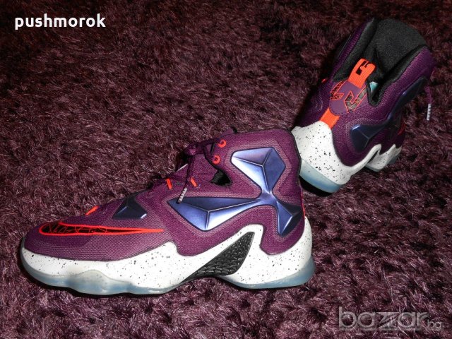 Nike LEBRON 13 "Mulberry", снимка 5 - Маратонки - 20968596
