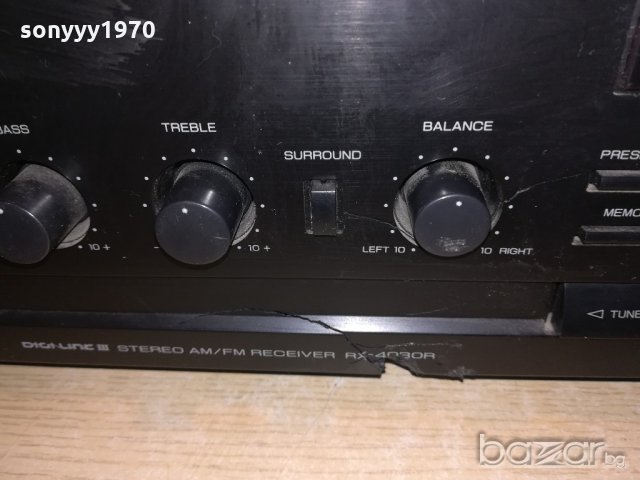sherwood rx-4030r receiver-внос швеицария, снимка 9 - Ресийвъри, усилватели, смесителни пултове - 20782025