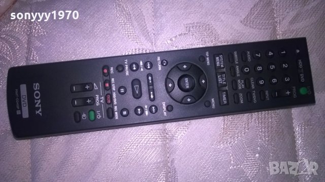 *sony rdr/hdd/dvd remote control-внос швеция