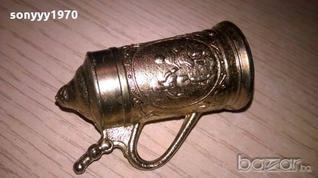 Ретро халба-мини колекция-5.5х4х3см-внос швеицария, снимка 4 - Антикварни и старинни предмети - 17201899