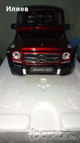 умален модел die-cast Mercedes-Benz Mercedes-AMG G 63,1:18,B66961013, снимка 7 - Други ценни предмети - 16341113