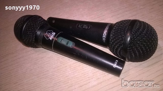 akg & behringer-profi microphone-внос швеицария, снимка 5 - Микрофони - 20007863