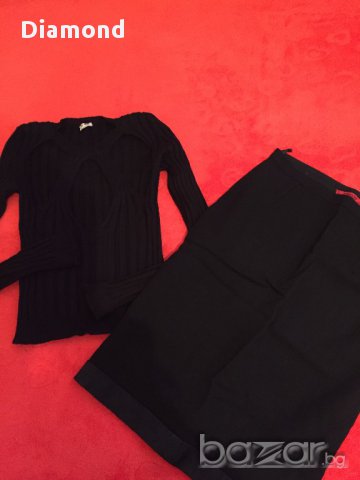 100 % Miu Miu оригинален дамски пуловер / подарък пола 100% Valentino, снимка 2 - Блузи с дълъг ръкав и пуловери - 15735696