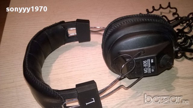 Monacor md-806 профи музикантски/студиини слушалки-от швеицария, снимка 9 - Слушалки и портативни колонки - 16161541