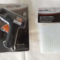 Пистолен за топло лепене 10W - BOLTER Glue Gun + пълнители