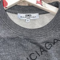 Нова спортна памучна 100% памук  блуза Balenciaga BALENCIAGA размер S . Уникат !, снимка 10 - Спортни екипи - 42780563