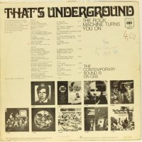 That's Underground, снимка 2 - CD дискове - 38945322