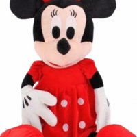 Играчка Minnie and Mickey - Disney, Плюшена, Червена рокля, 30 см, снимка 2 - Плюшени играчки - 37092896