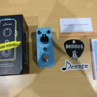 Donner Chorus Electric Guitar Effect Pedal Tutti Love - Хорус педал за ел китара - КАТО НОВ, снимка 4 - Китари - 38090699