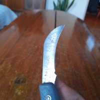 Старо лозарско,овощарско ножче,нож #10, снимка 7 - Други ценни предмети - 42552840