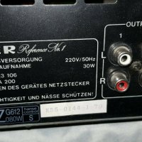 SOLD*UHER Rerefence No1 Control Amplifier PA 200 0711201639, снимка 2 - Ресийвъри, усилватели, смесителни пултове - 30707293