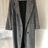 Идеална кройка модерно палто 80% вълна, снимка 16 - Палта, манта - 31876871