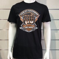 Нова мъжка тениска с дигитален печат HARLEY DAVIDSON, мотори в черен цвят, снимка 1 - Тениски - 38996321