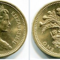Изкупувам британски лири (паунди) на монети. , снимка 1 - Нумизматика и бонистика - 29774823